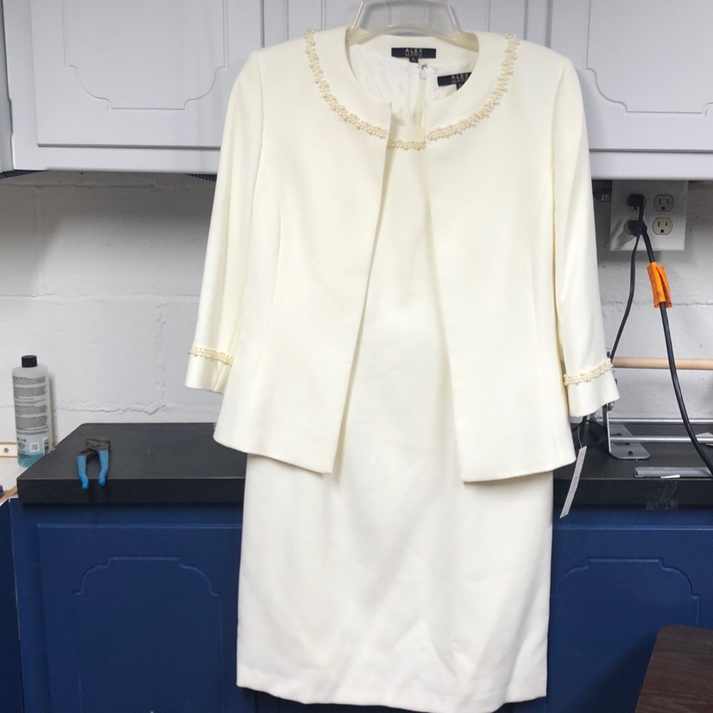 NWT ALex Mari ladies dress and jacket